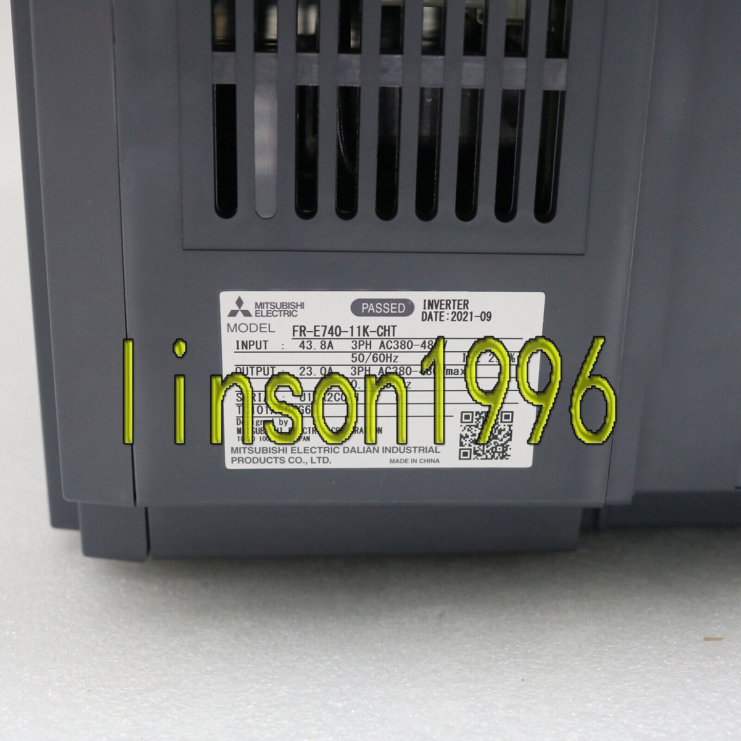 Used Mitsubishi Inverter FR-E740-11K-CHT 380V 11KW Tested Good - MITSUBISHI