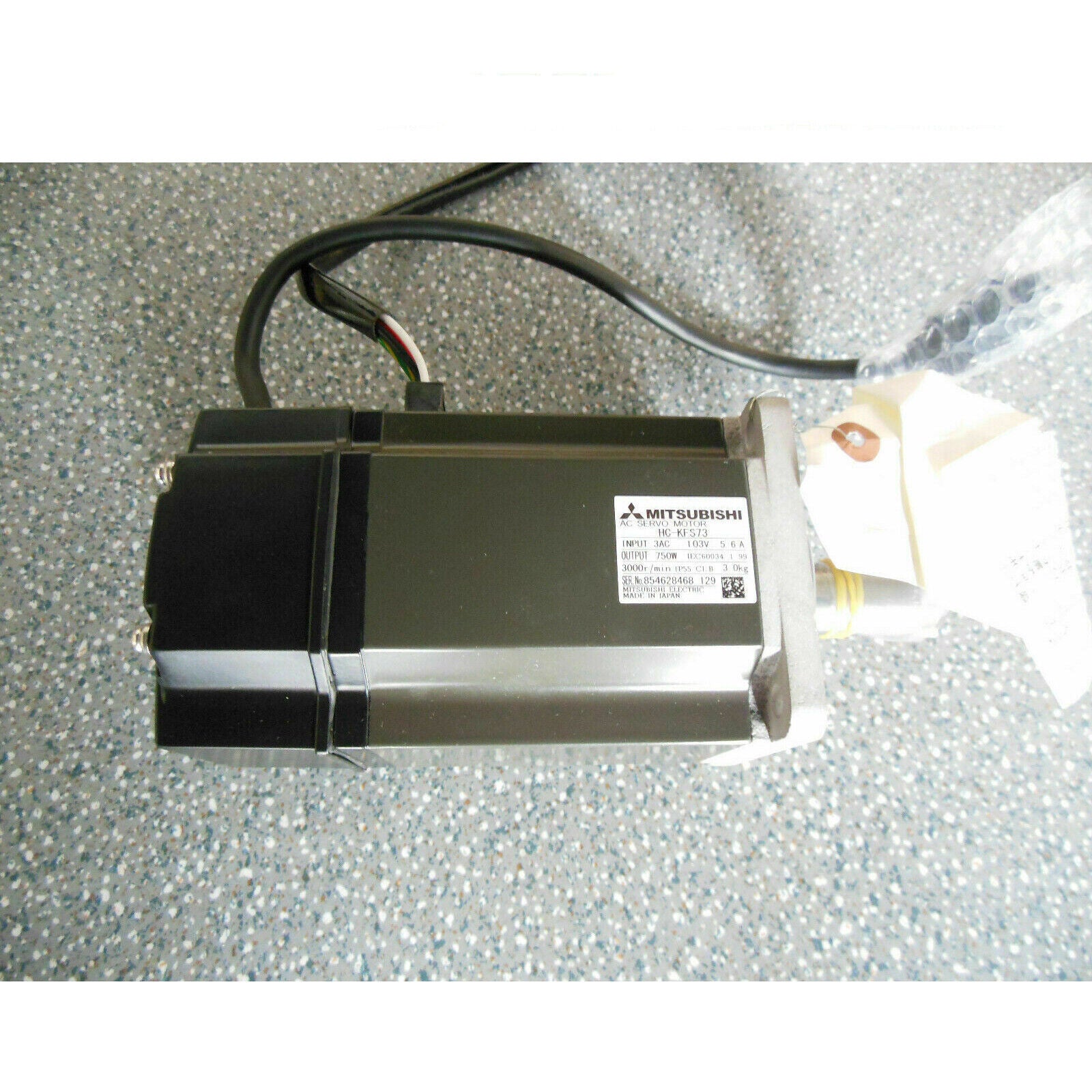 Mitsubishi HC-KFS73 750W AC Servo Motor in Box - MITSUBISHI