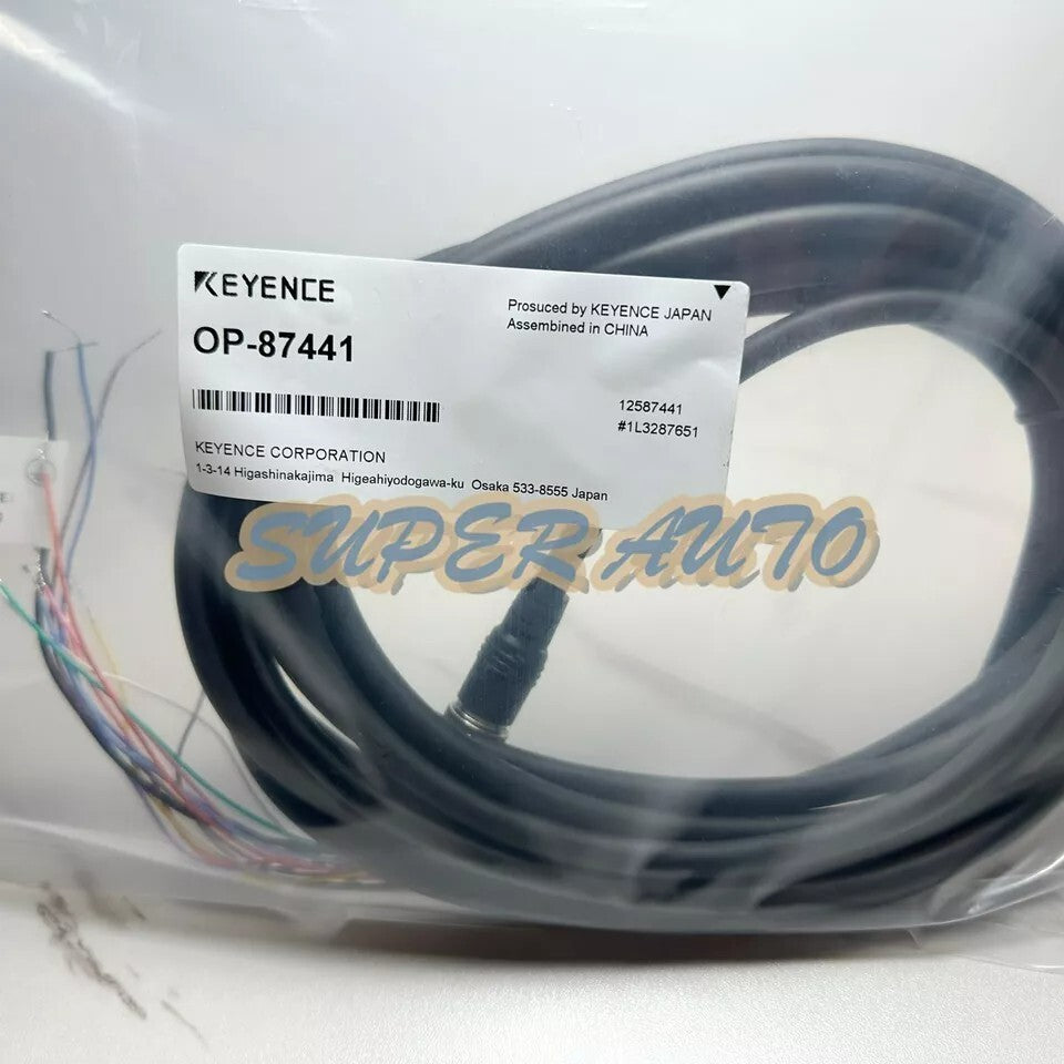 OP-87441 Power Line IO Cable FIT FOR KEYENCE IV Camera Sensor 5m