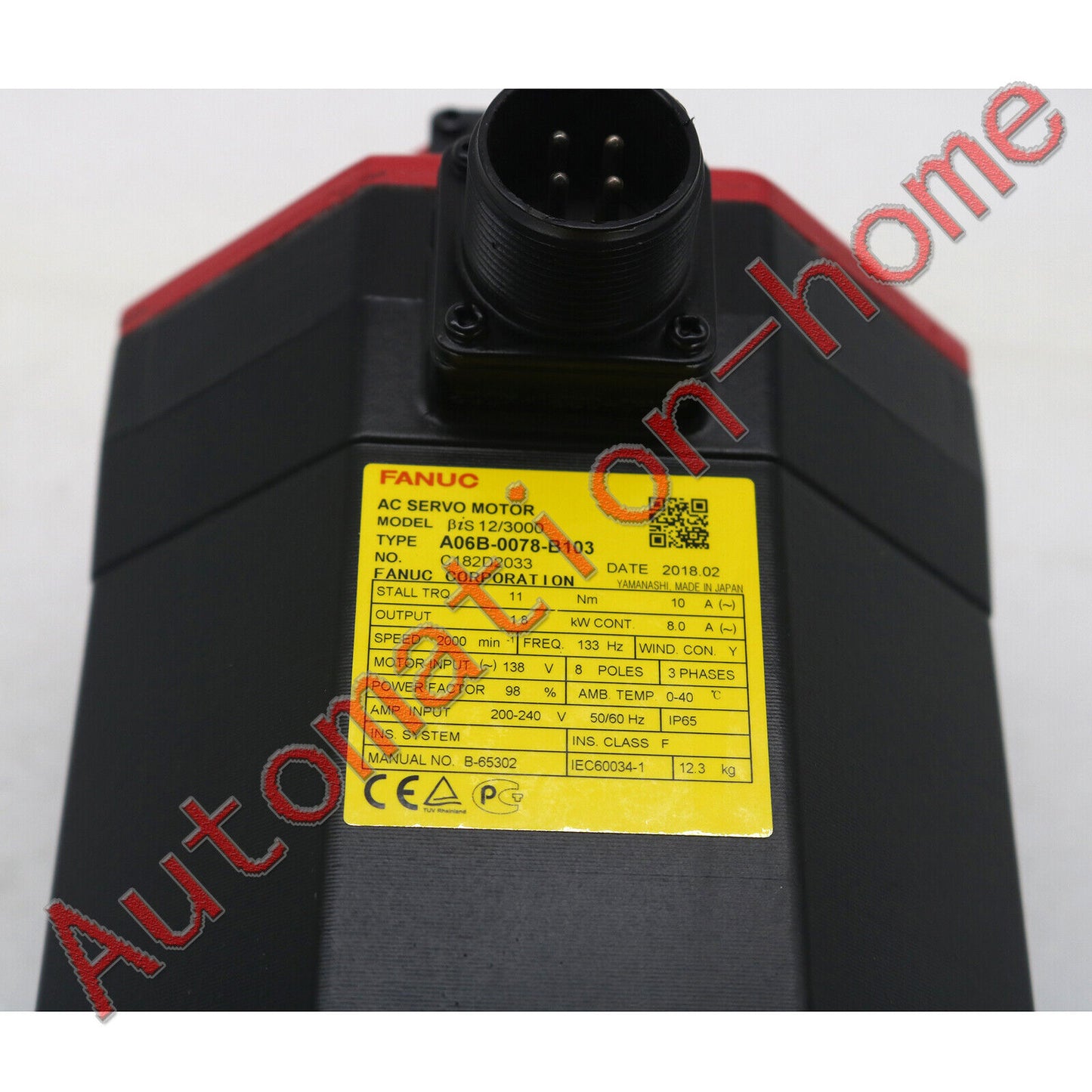used A06B-0078-B103 Fanuc A06B0078B103 Servo Motor#QW - FANUC