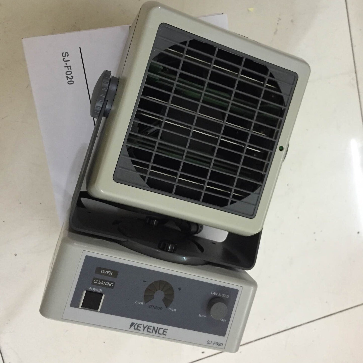 used KEYENCE SJ-F020 Static Eliminator Fan Fast - KEYENCE
