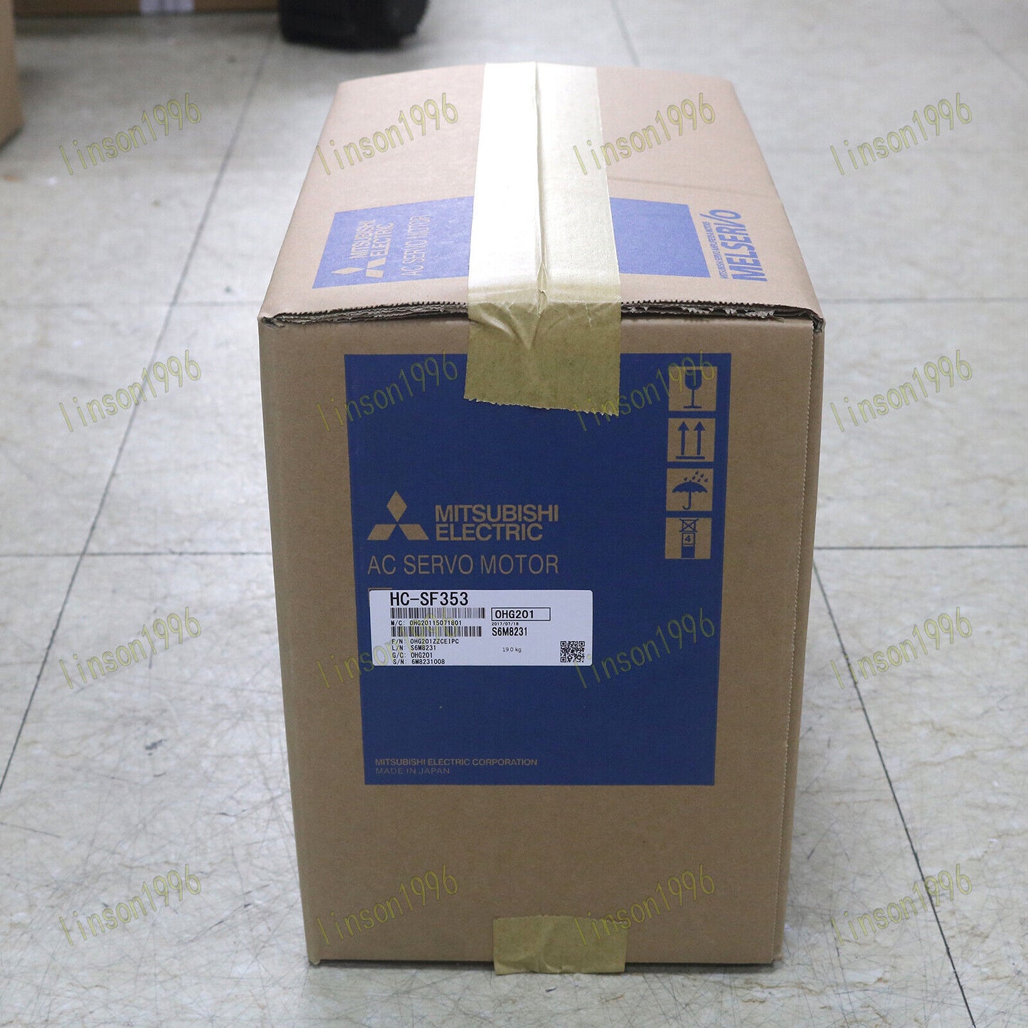 New 1PCS HC-SF353 Mitsubishi Servo Motor with 1-Year Warranty - MITSUBISHI