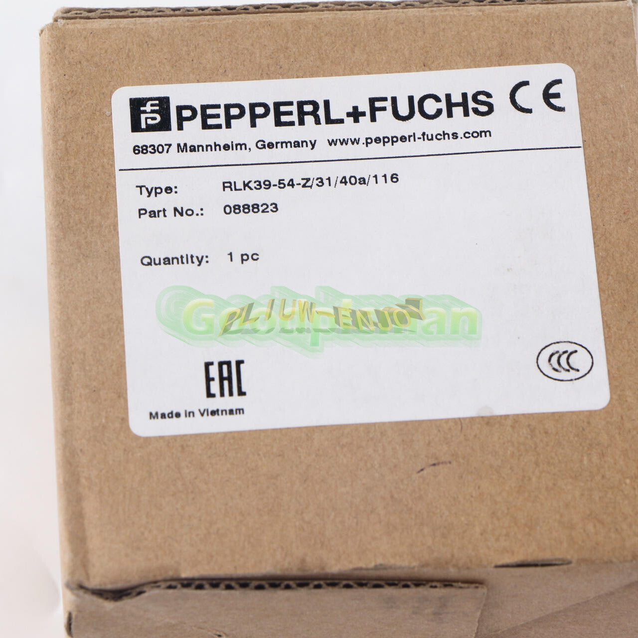 ONE Pepperl+ Fuchs Photoelectric Switch Sensor RLK39-54-Z/31/40a/116 088823
