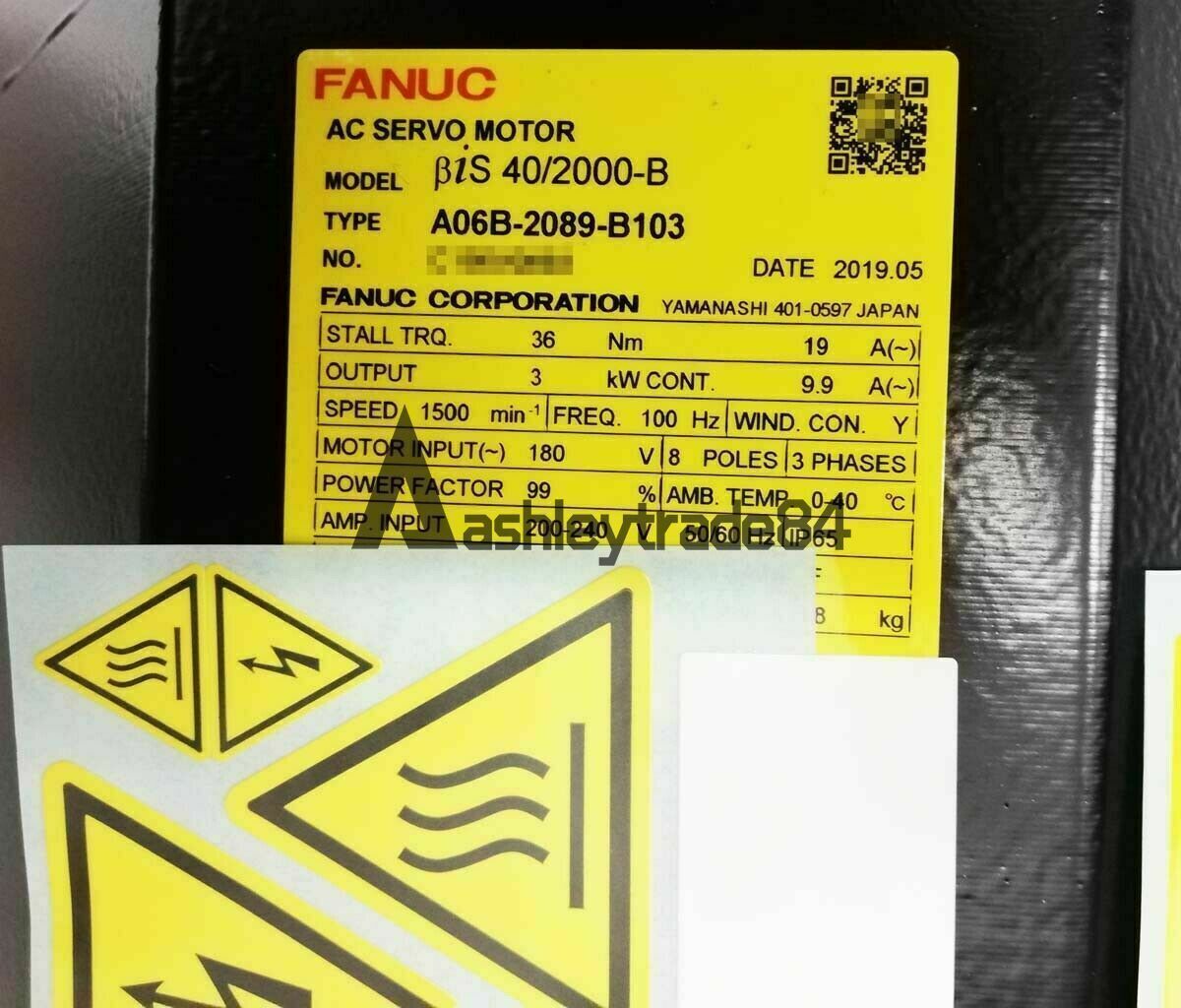 new 1PCS  FANUC servo motor A06B-2089-B103