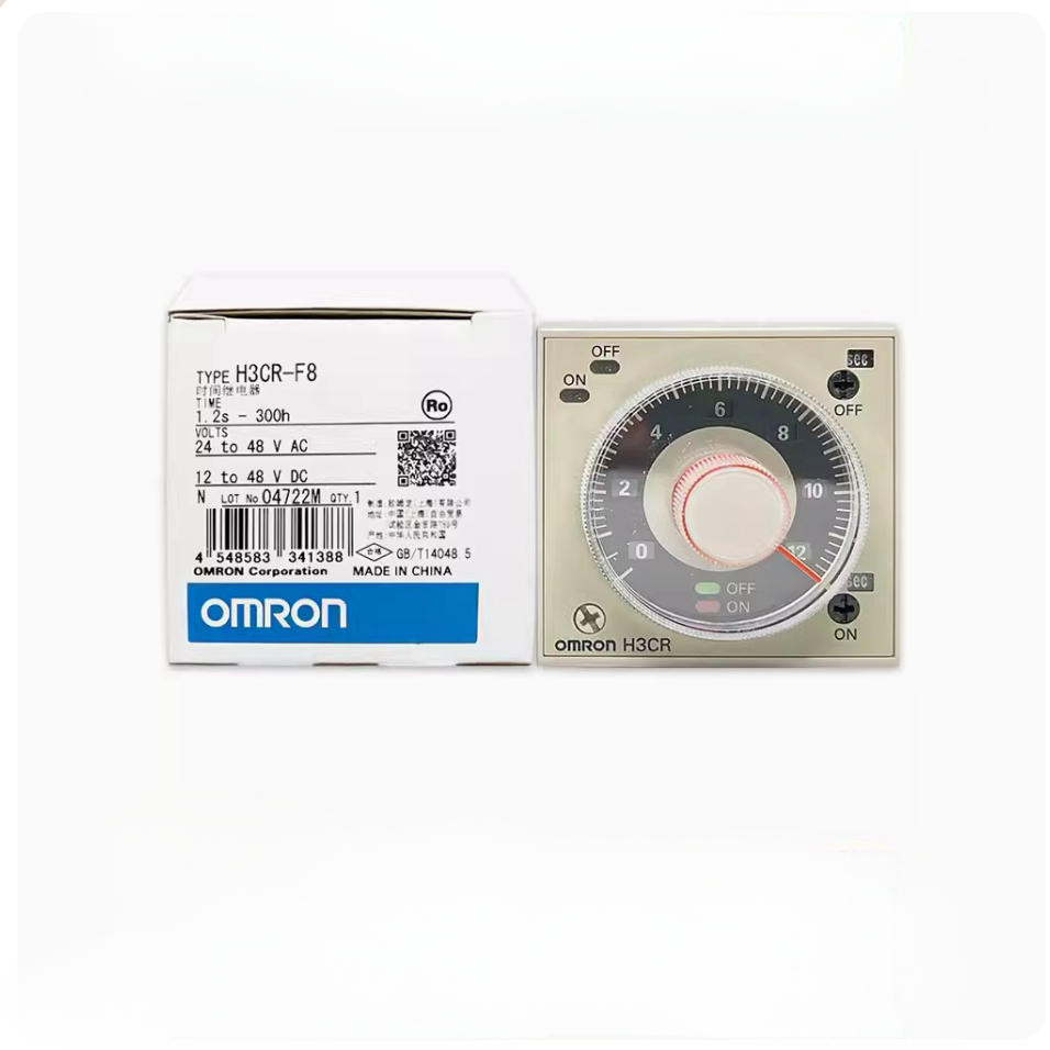 new 1Pcs OMRON H3CR-F8 Twin Timer H3CR-F8 AC24-48/DC12-48 Fast delivery - OMRON
