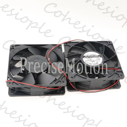 1 PCS QCcooling Fan QC12038VH12B DC12V 5.2A 12cm 2 wire Large air cooling fan