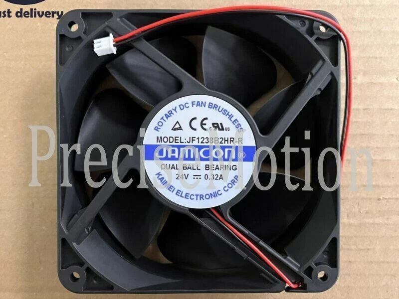 1pcs JF1238B2HR-R 24V 0.32A 12CM 12038 B 45kw Inverter Cooling Fan