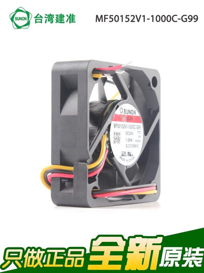 SUNON MF50152V1-1000C-G99 5015 DC24V 1.08W 5CM 3-Wire Inverter Cooling Fan