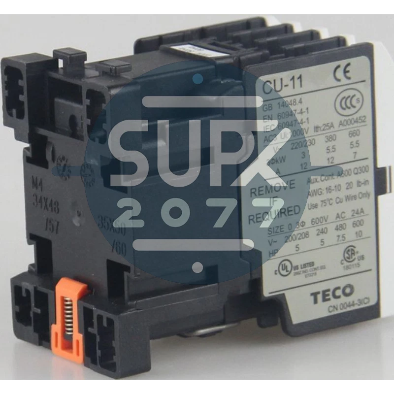 CU-11 CU 11 3A1a 220VAC TECO AC Contactor Free Shipping #su