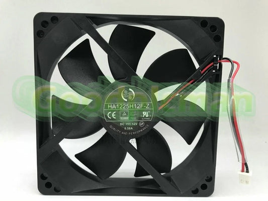 1 PCS HONG HUA Fan HA1225H12F-Z DC12V 0.58A 12025 120*120*25MM 2 Pin