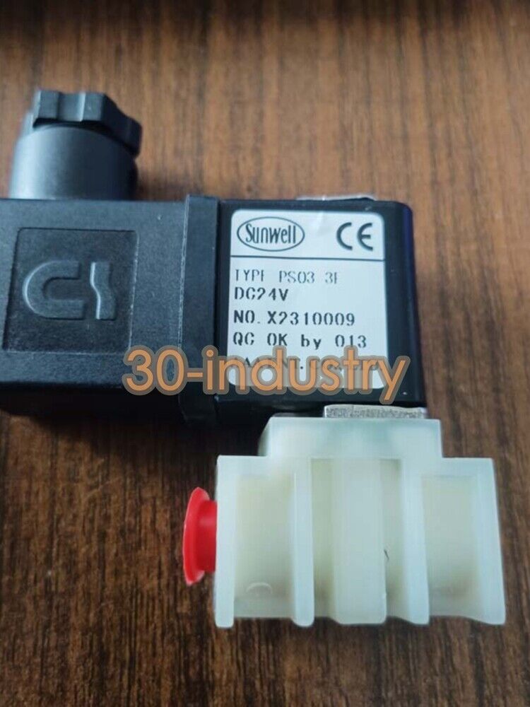 PS03-3F Solenoid Valve with 108-030-0264 Coil - 1 Piece - PLC INDUSTRY PRODUCT