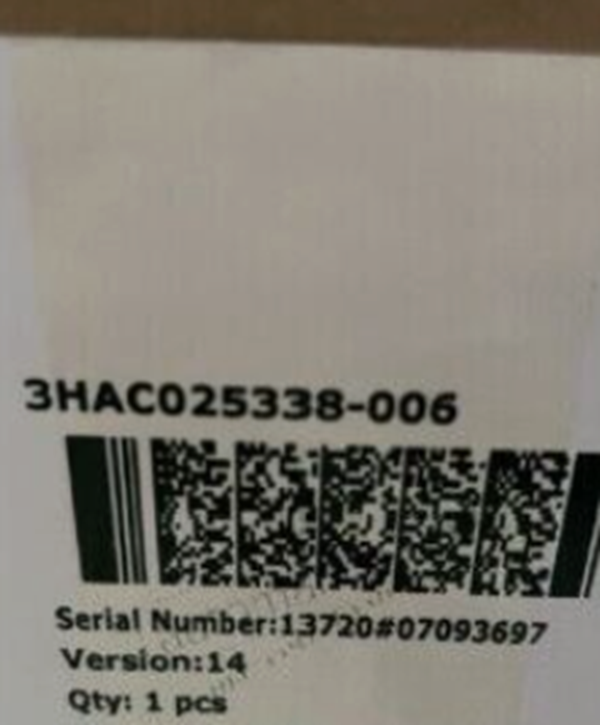 ABB Servo Drive 3HAC025338-006 - ABB