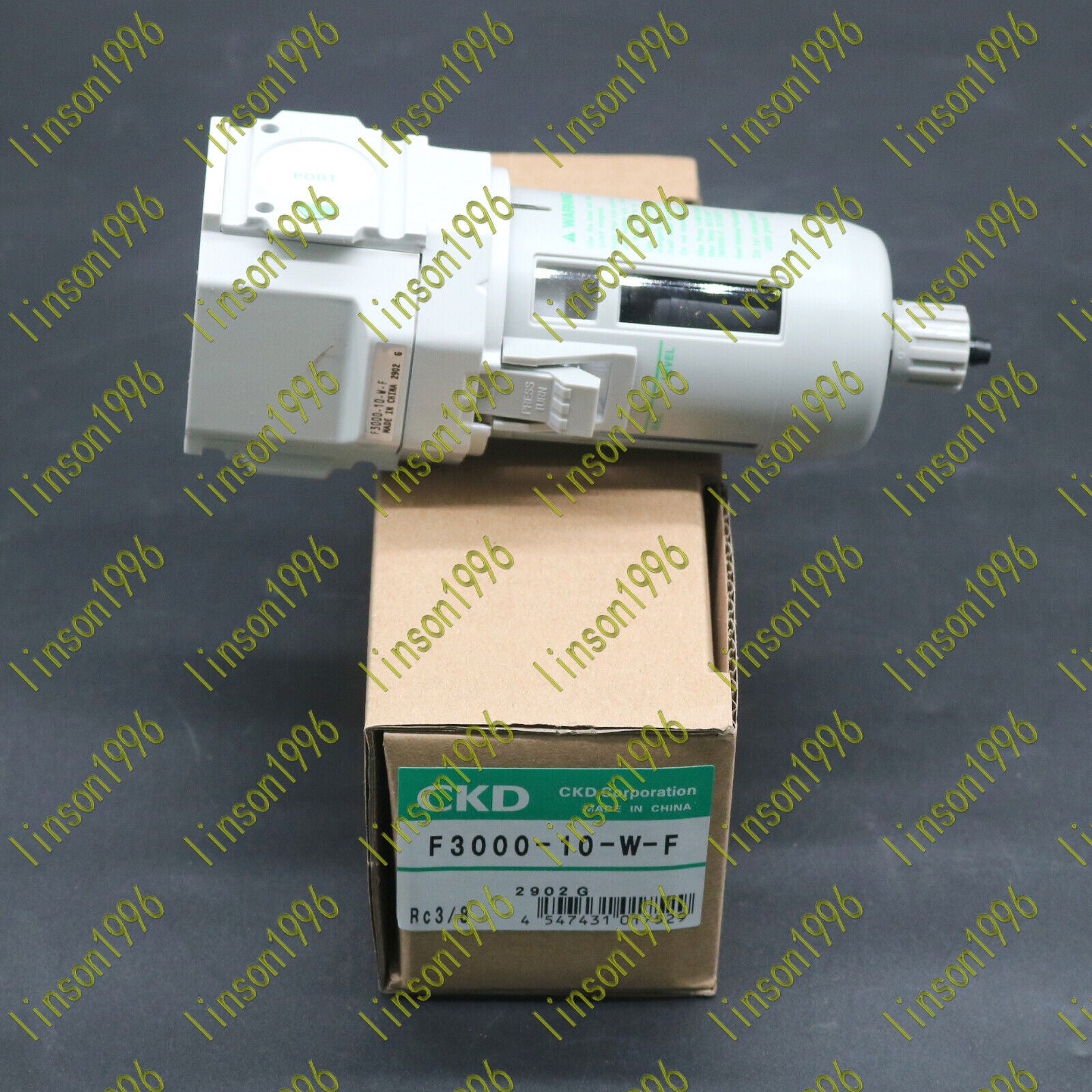 new One CKD F3000-10-W-F Air Filter With Auto Drain Fast Delivery - CKD