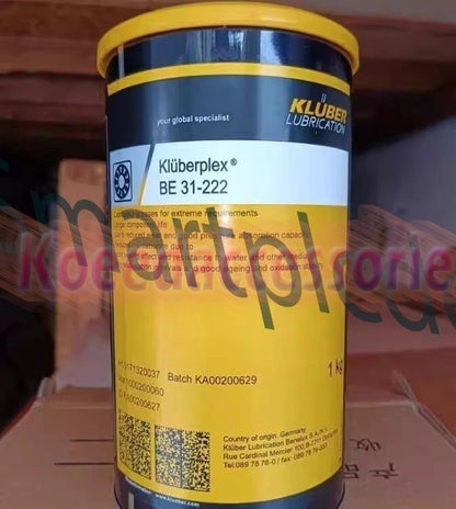 1PCS KLUBER Lubrication Kluberplex BE 31-222 1Kg ( 2.2 LB) Free shipping