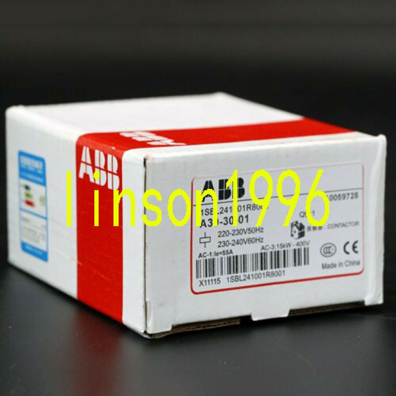 1PC ABB A30-30-01 AC220V - ABB