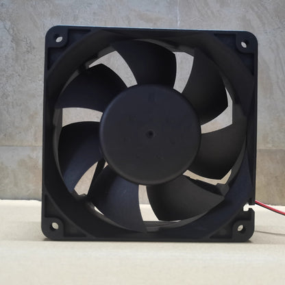 DELTA AFB1224SHE 12038 DC24V 0.75A 12CM 2-Wire PWM Inverter Cooling Fan