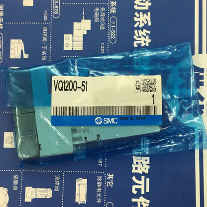 1PC SMC VQ1200-51 Solenoid Valve - SMC