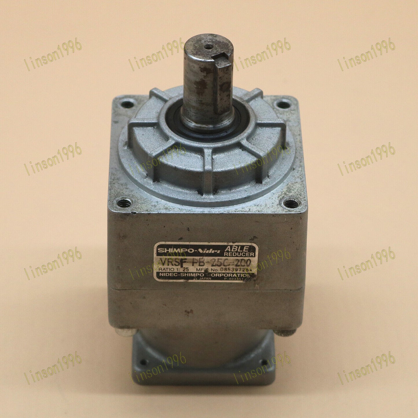 Used Xinbao Reducer Speed Ratio 1:25 VRSF-PB-25C-200 Tested Good - XINBAO