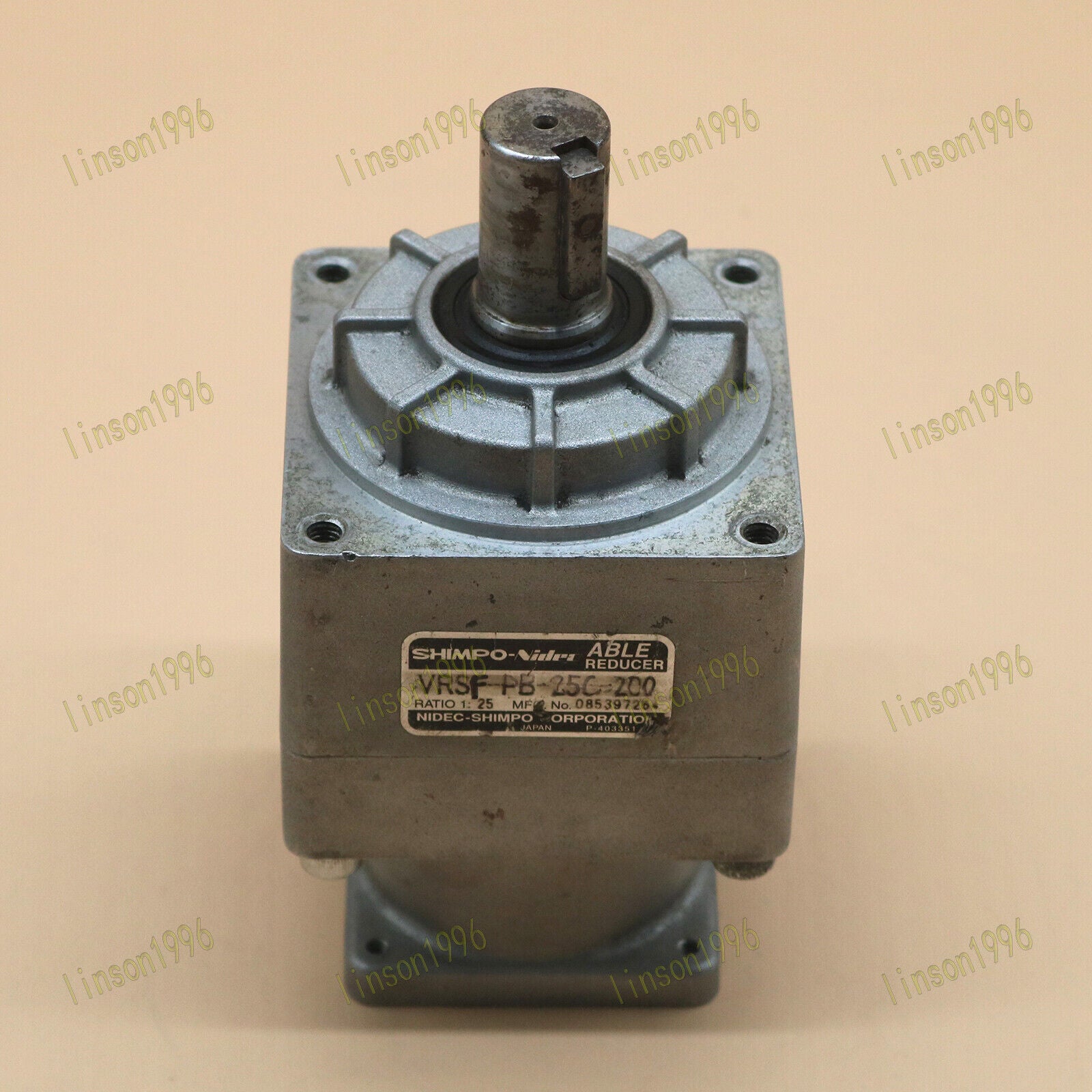 Used Xinbao Reducer Speed Ratio 1:25 VRSF-PB-25C-200 Tested Good - XINBAO