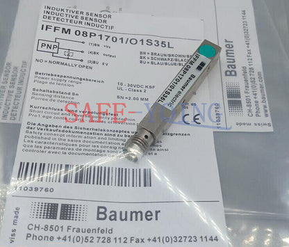 new IFFM08P1701/O1S35L Baumer IFFM 08P1701/O1S35L IFFM 08P1701 O1S35L Sensors - BAUMER