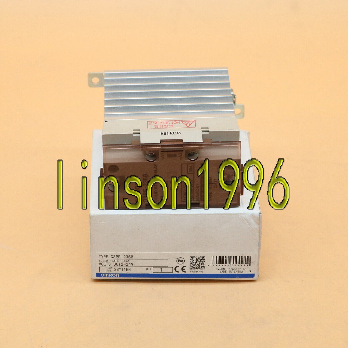 Omron Solid State Relay 12-24VDC G3PE-235B In Box - OMRON