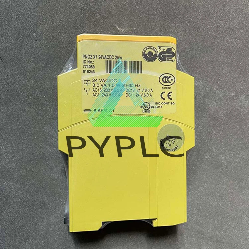 1PCS Pilz PNOZ X7 774059 Safety Relay Module 24V AC/DC 2n/o Fast delivery~