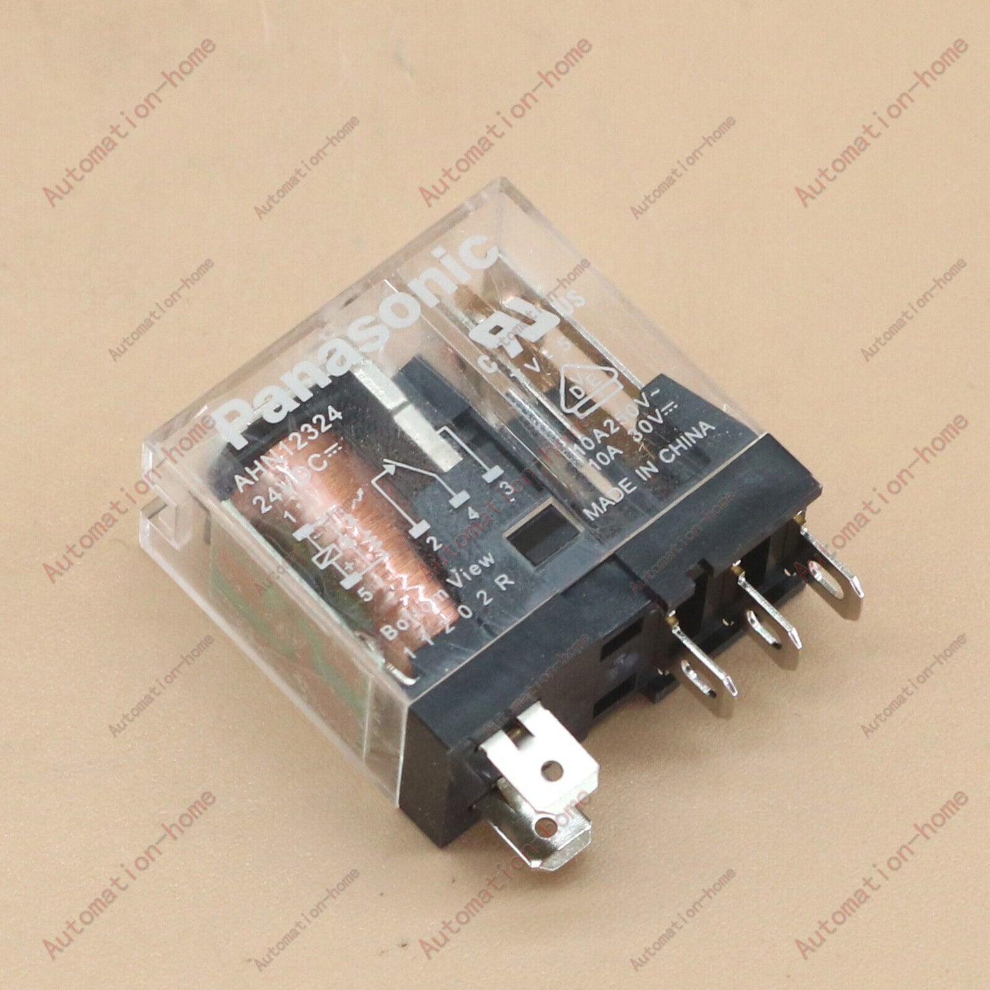 10A 250V Intermediate Relay 5 Pins Panasonic AHN12324 - PANASONIC