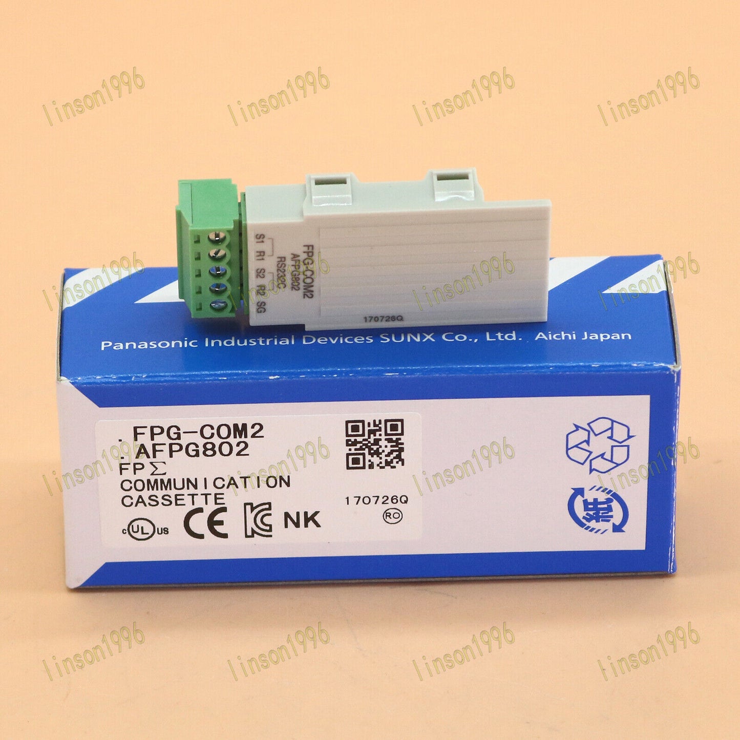 New Panasonic FPG-COM2 PLC Communication Cassette Fast - PANASONIC