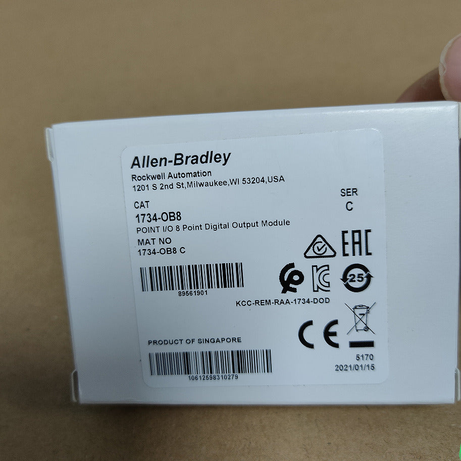 New 1734-OB8 SER C POINT 8 Point Digital Output Module - NULL