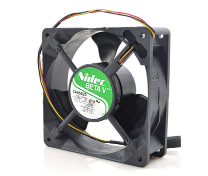 1pcs NIDEC TA450DC c34262-71 12038 12V 0.8A 12CM inverter large air volume fan