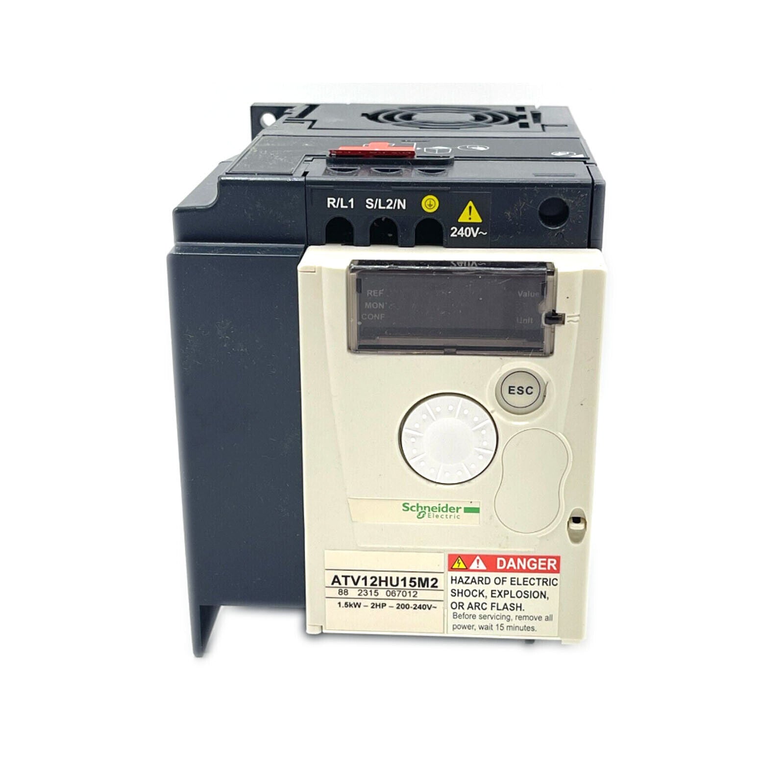 Schneider AC Motor Driver ATV12HU15M2 2HP 230V - SCHNEIDER