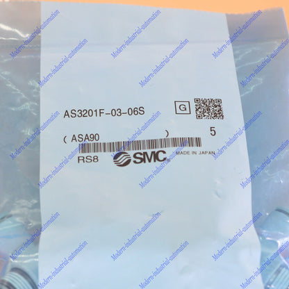 new 5pcs SMC AS3201F-03-06S AS3201F0306S Fittings spot stock - SMC
