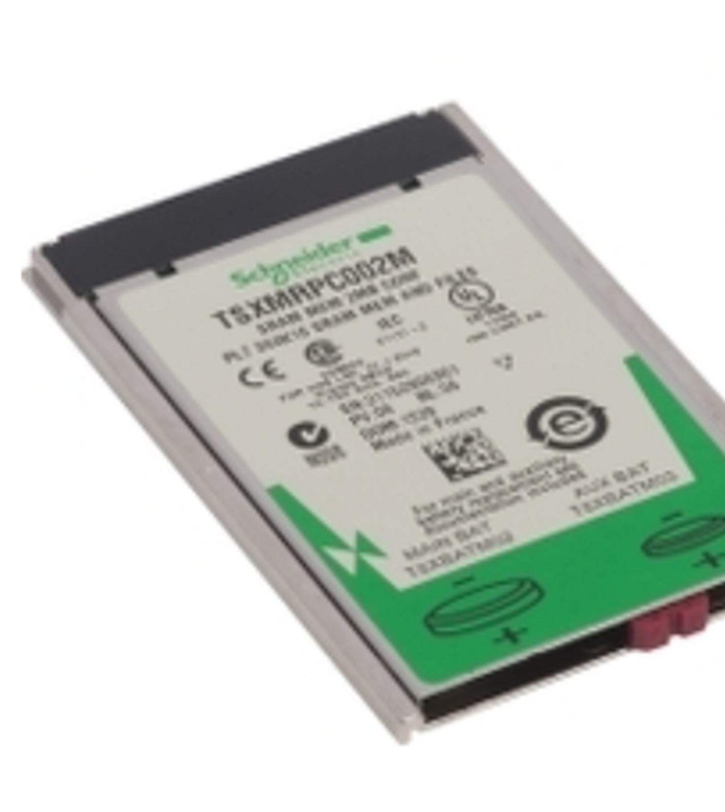 Schneider Electric MODICON TSXMRPC002M SRam Memory Card - SCHNEIDER ELECTRIC