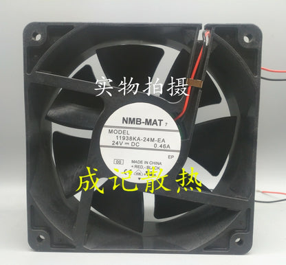 1pcs NMB 11938KA-24M-EA-E00 24V 0.46A 119*119*38mm cooling fan