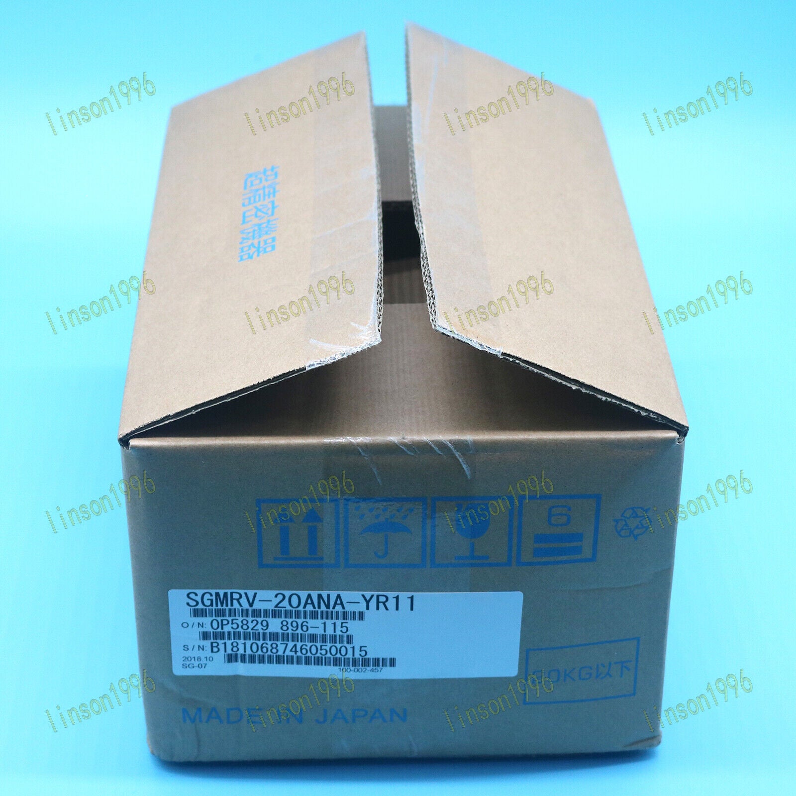 1-PC Yaskawa SGMRV-20ANA-YR11 AC Servo Motor with 1-Year Warranty - YASKAWA