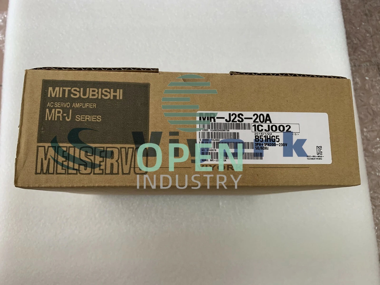 1PCS Mitsubishi MR-J2S-20A MELSERVO MR-J2 SERVO AMPLIFIER 200W 200VAC