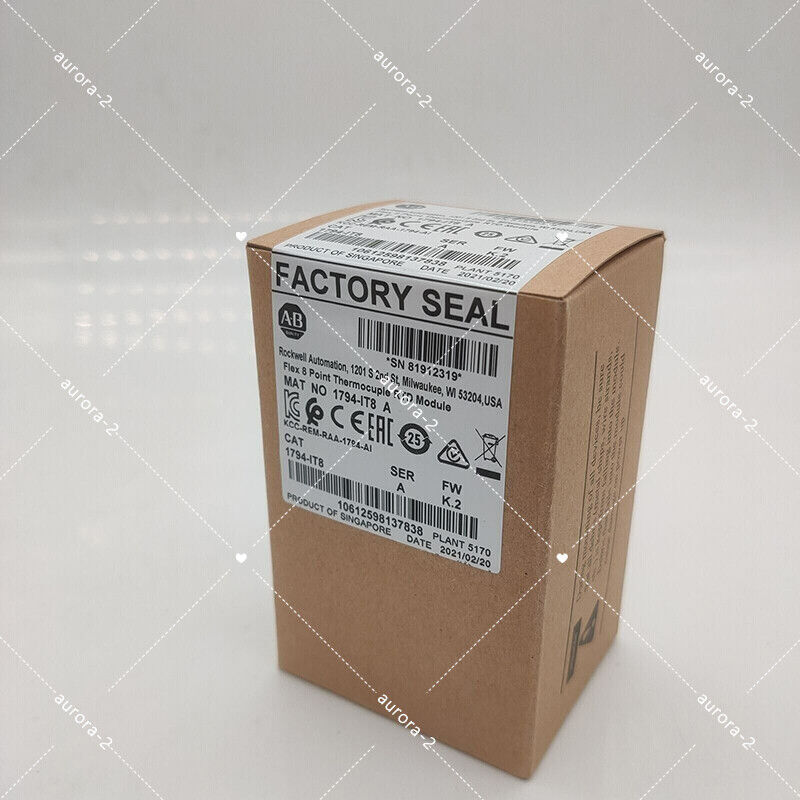 AB New Factory Sealed 1794-IT8 Flex 8-Channel Thermocouple Input Module - AB NEW FACTORY