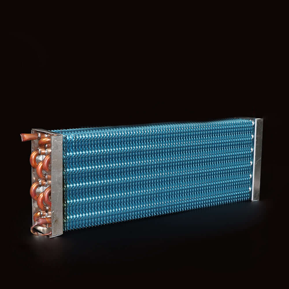 new Small Copper Tube Radiator Condenser Refrigeration Evaporator 440*70*160mm