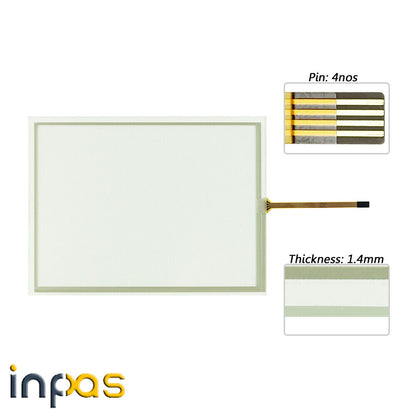 new 1PC FOR DMC QST-084 QST-084A QST-084A075H QST084A075H Touch screen glass