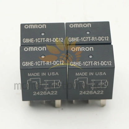 4pcs For OMRON G8HE-1C7T-R1-DC12 High Current Automobile Relays DC12V 5-Pins #P