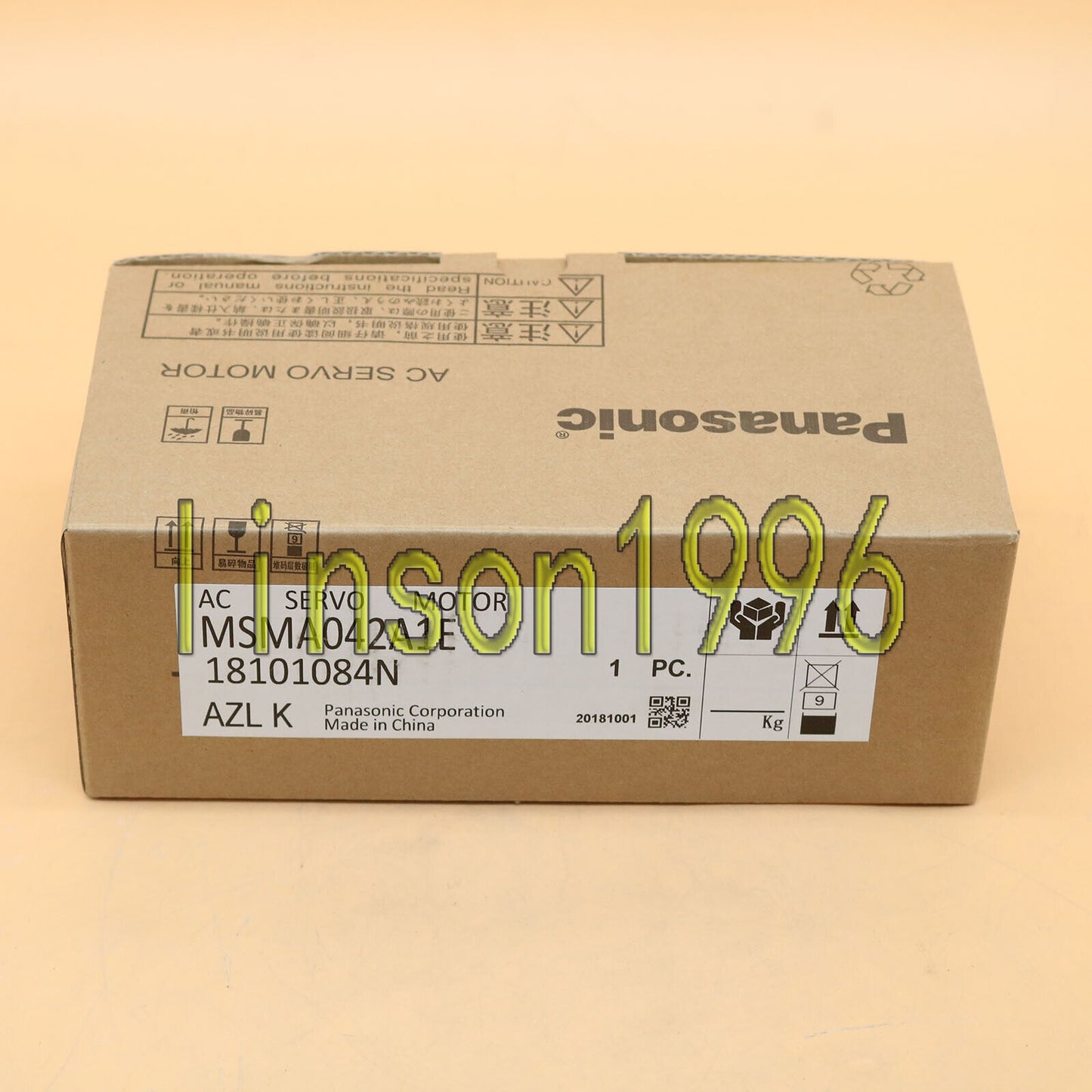 1pc Panasonic Servo Motor MSMA042A1E - PANASONIC