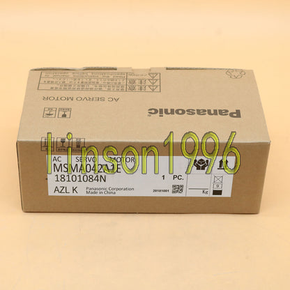 1pc Panasonic Servo Motor MSMA042A1E - PANASONIC