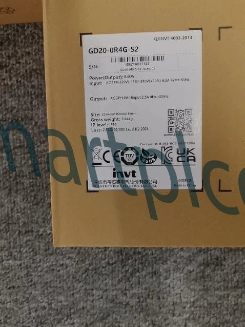 1PCS Spot Goods FOR INVT Inverter GD20-0R4G-S2 220V/0.4KW Fast shipping