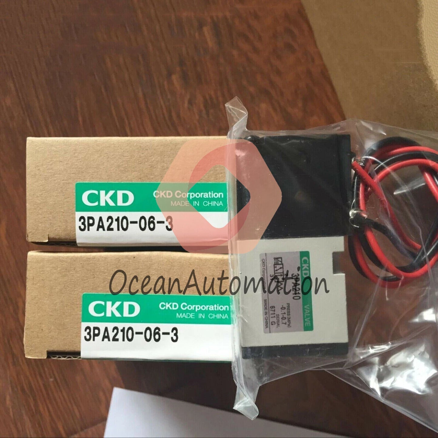 1PC CKD 3PA210-06-3 solenoid valve