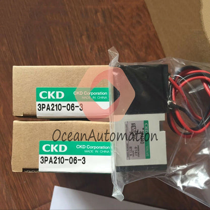 1PC CKD 3PA210-06-3 solenoid valve