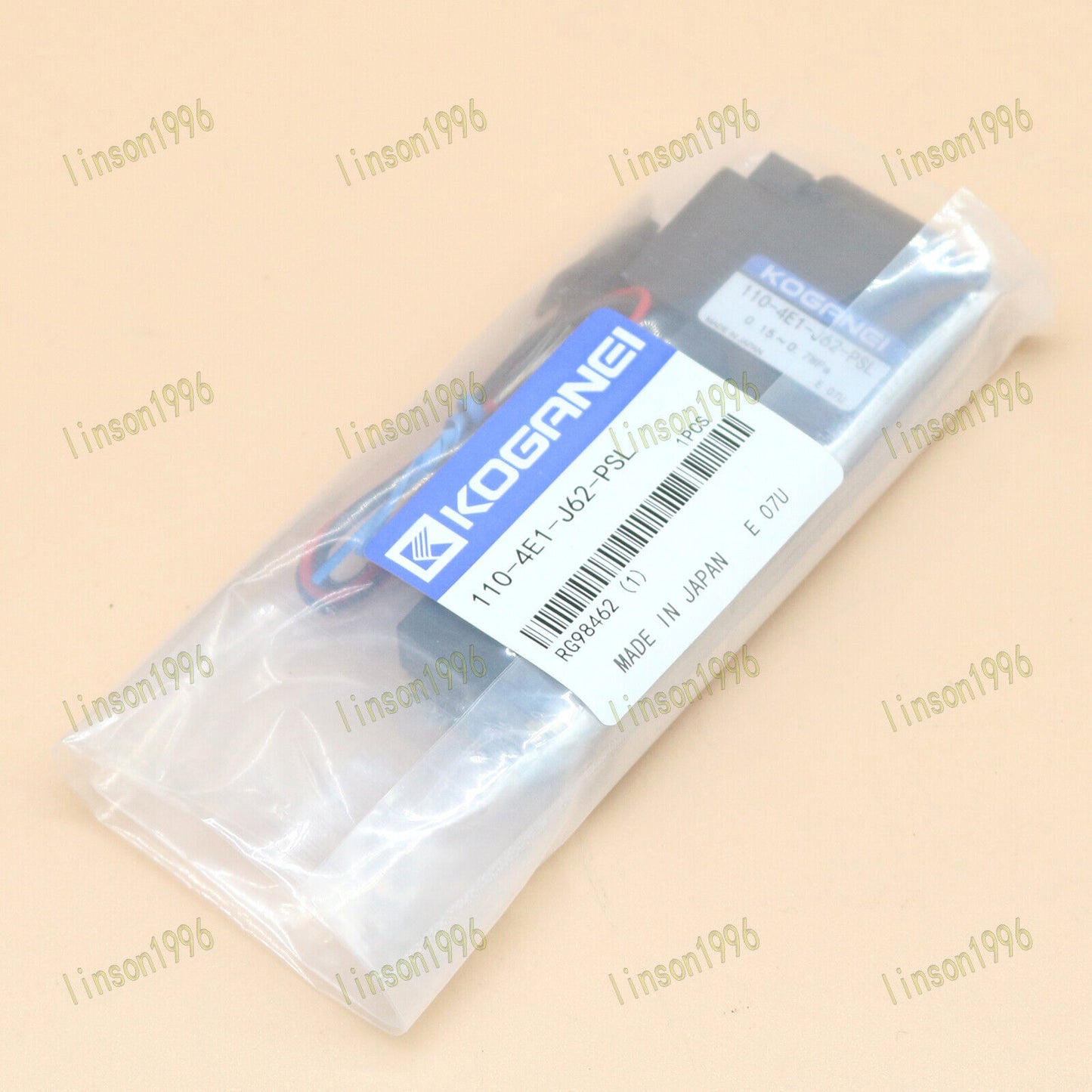 1PC KOGANEI 110-4E1-J62-PSL DC24V Solenoid Valve Fast Delivery - KOGANEI