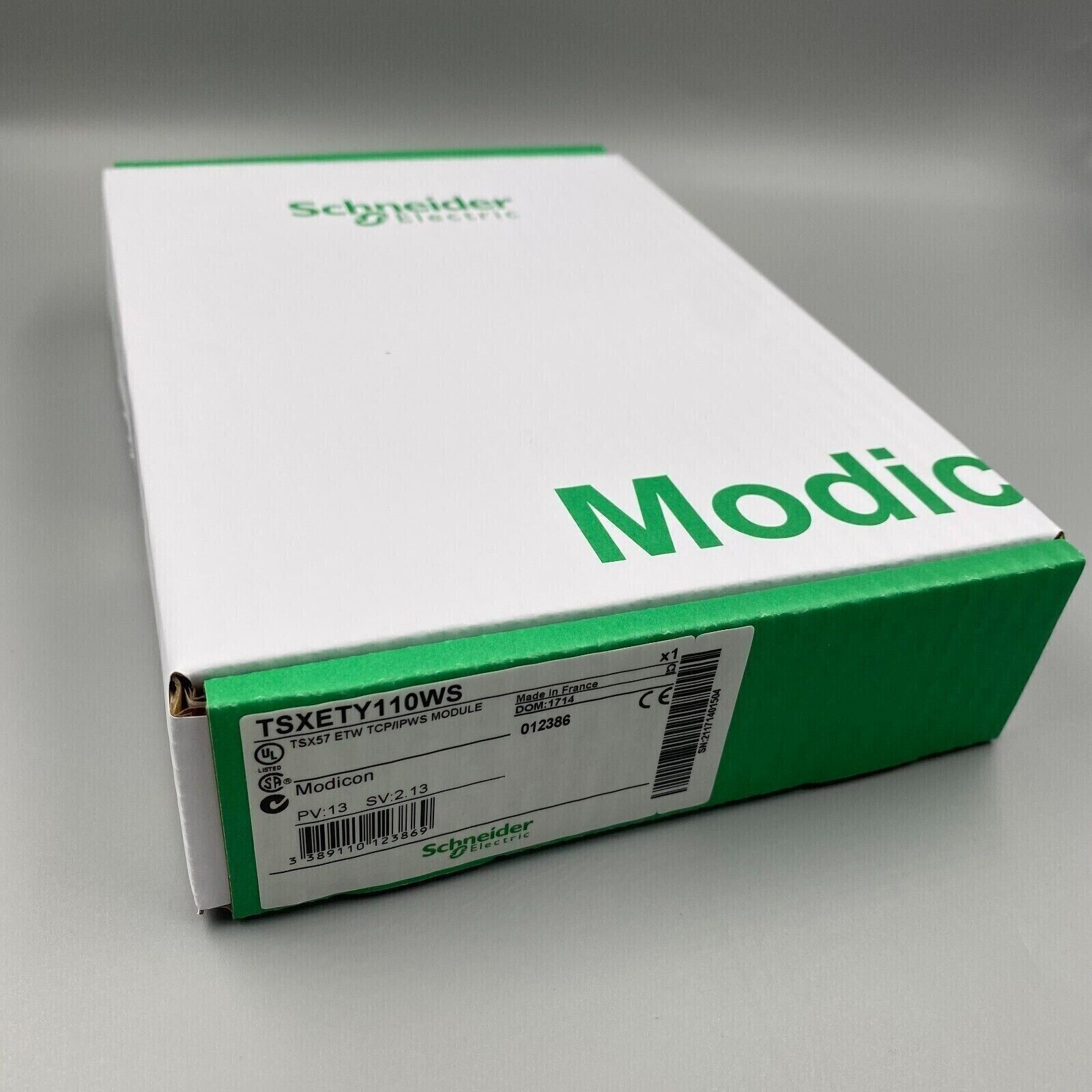 New In Box Schneider Modicon Ethernet Module TSXETY110WS Perfect for Network Solutions - SCHNEIDER