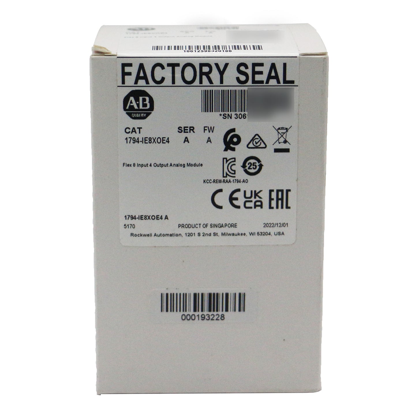 AB 1794-IE8XOE4 SER A Flex Module - KOEED