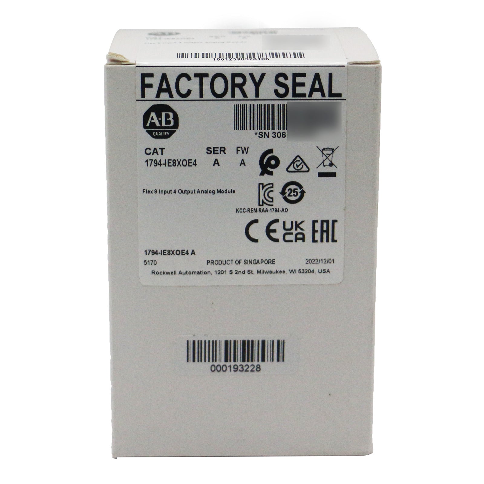 AB 1794-IE8XOE4 SER A Flex Module - KOEED