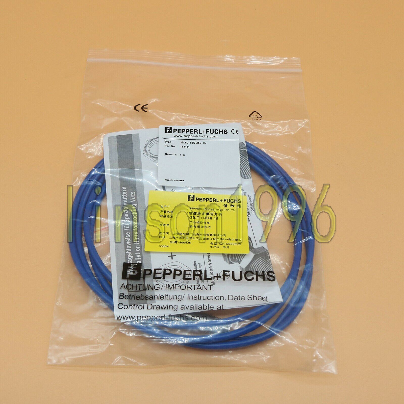 Pepperl+Fuchs MC60-12GM50-1N Proximity Switch - PEPPERL+FUCHS